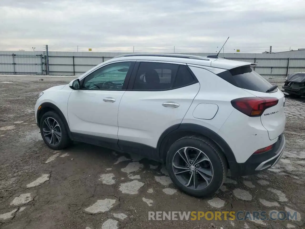 2 Фотография поврежденного автомобиля KL4MMDS2XMB118654 BUICK ENCORE 2021
