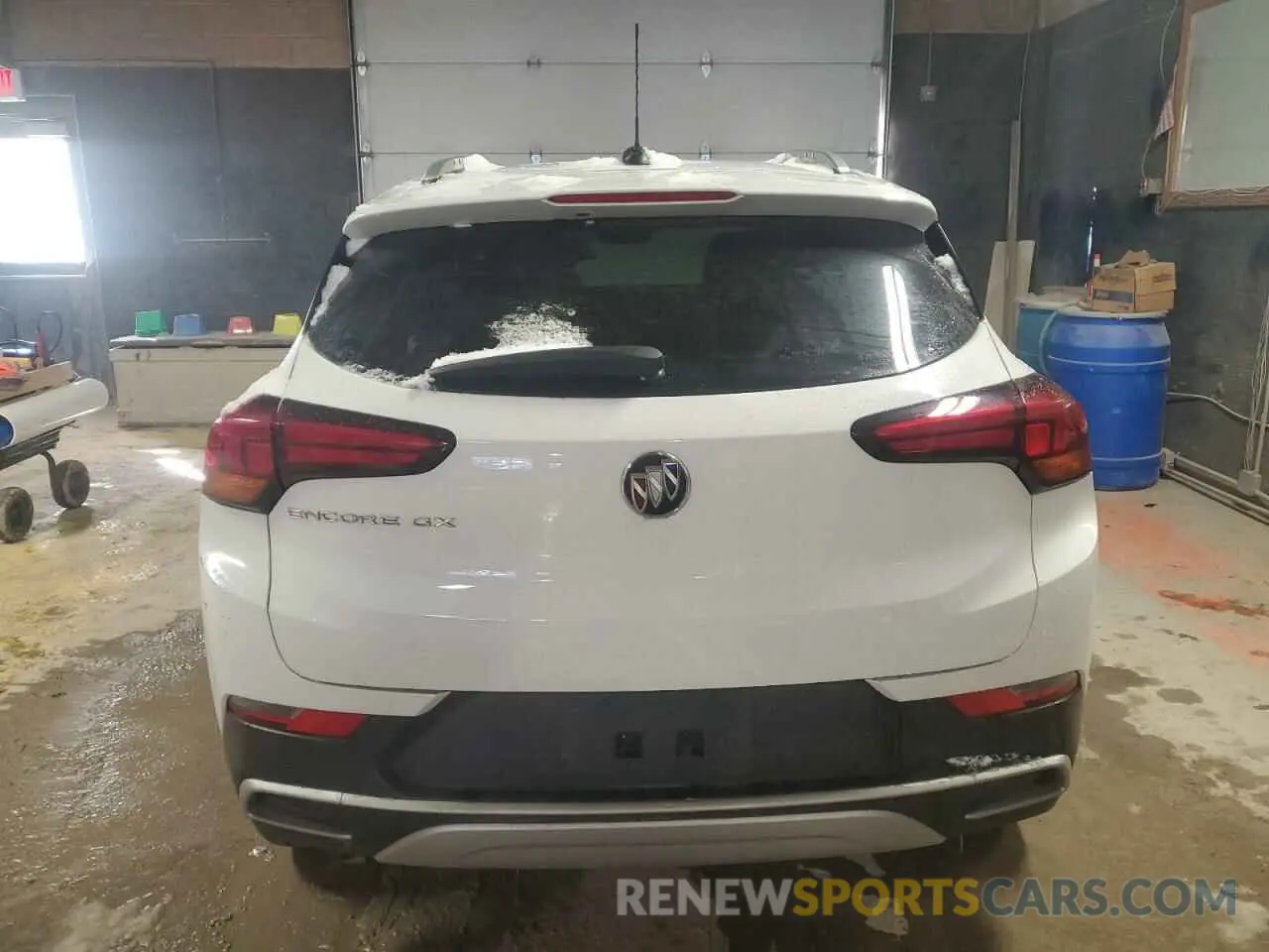 6 Фотография поврежденного автомобиля KL4MMDS2XMB118654 BUICK ENCORE 2021