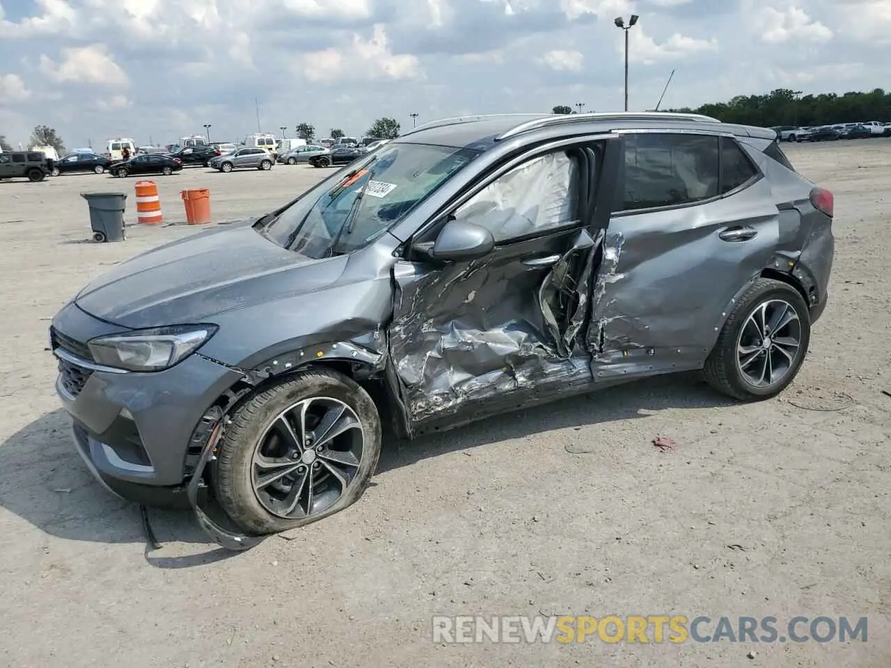1 Фотография поврежденного автомобиля KL4MMDSL0MB171288 BUICK ENCORE 2021