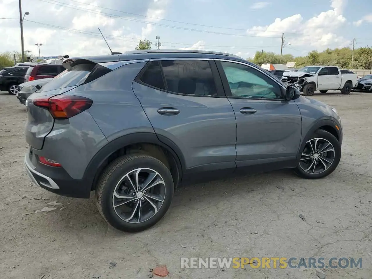3 Фотография поврежденного автомобиля KL4MMDSL0MB171288 BUICK ENCORE 2021