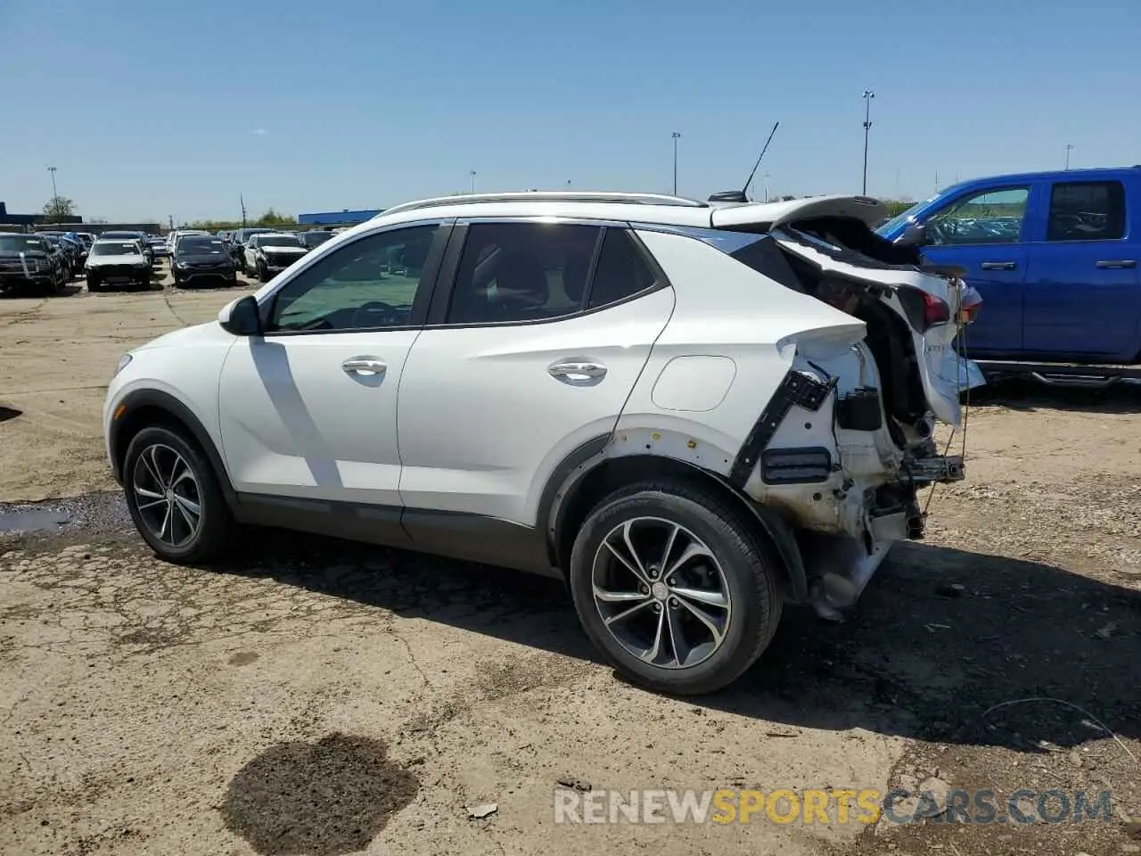 2 Photograph of a damaged car KL4MMESL0MB165951 BUICK ENCORE 2021