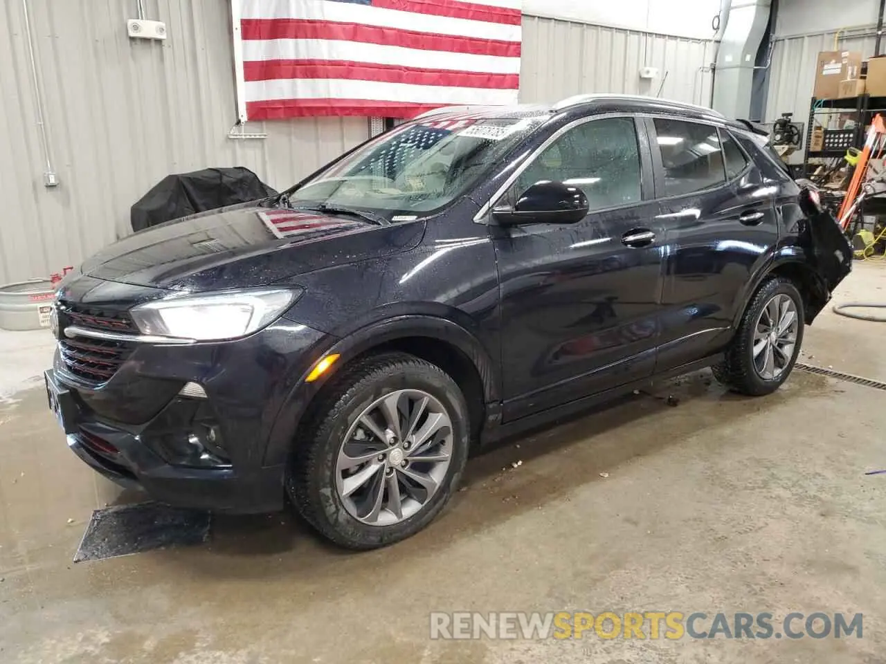 1 Photograph of a damaged car KL4MMESL1MB148687 BUICK ENCORE 2021