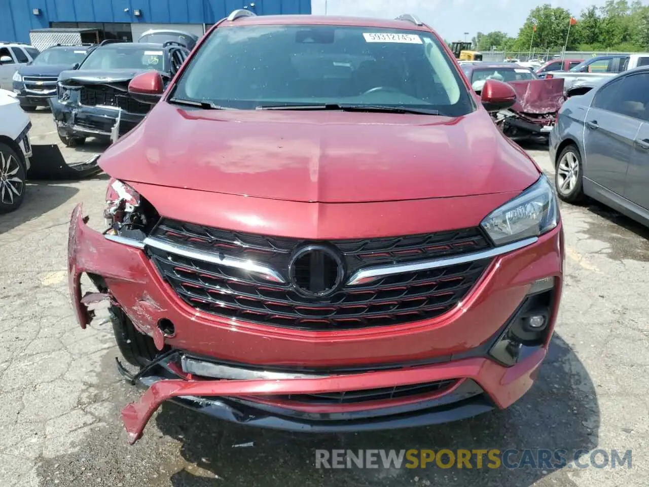 5 Photograph of a damaged car KL4MMESL5MB112601 BUICK ENCORE 2021