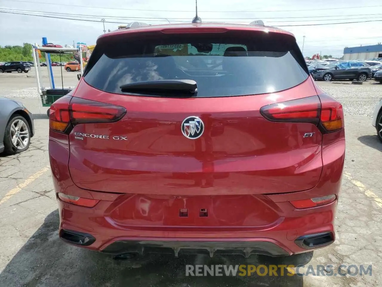 6 Photograph of a damaged car KL4MMESL5MB112601 BUICK ENCORE 2021