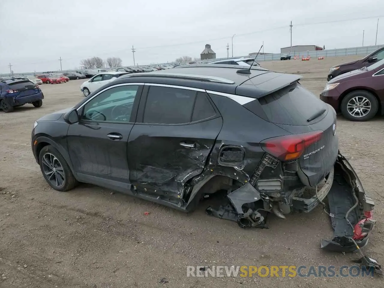 2 Photograph of a damaged car KL4MMESL5MB152788 BUICK ENCORE 2021