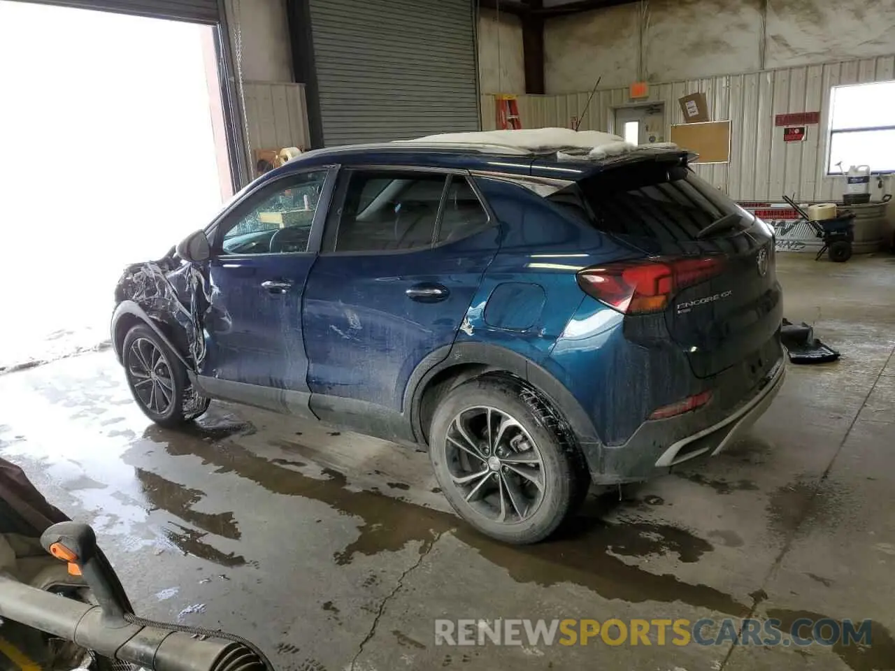2 Photograph of a damaged car KL4MMESL6MB080211 BUICK ENCORE 2021