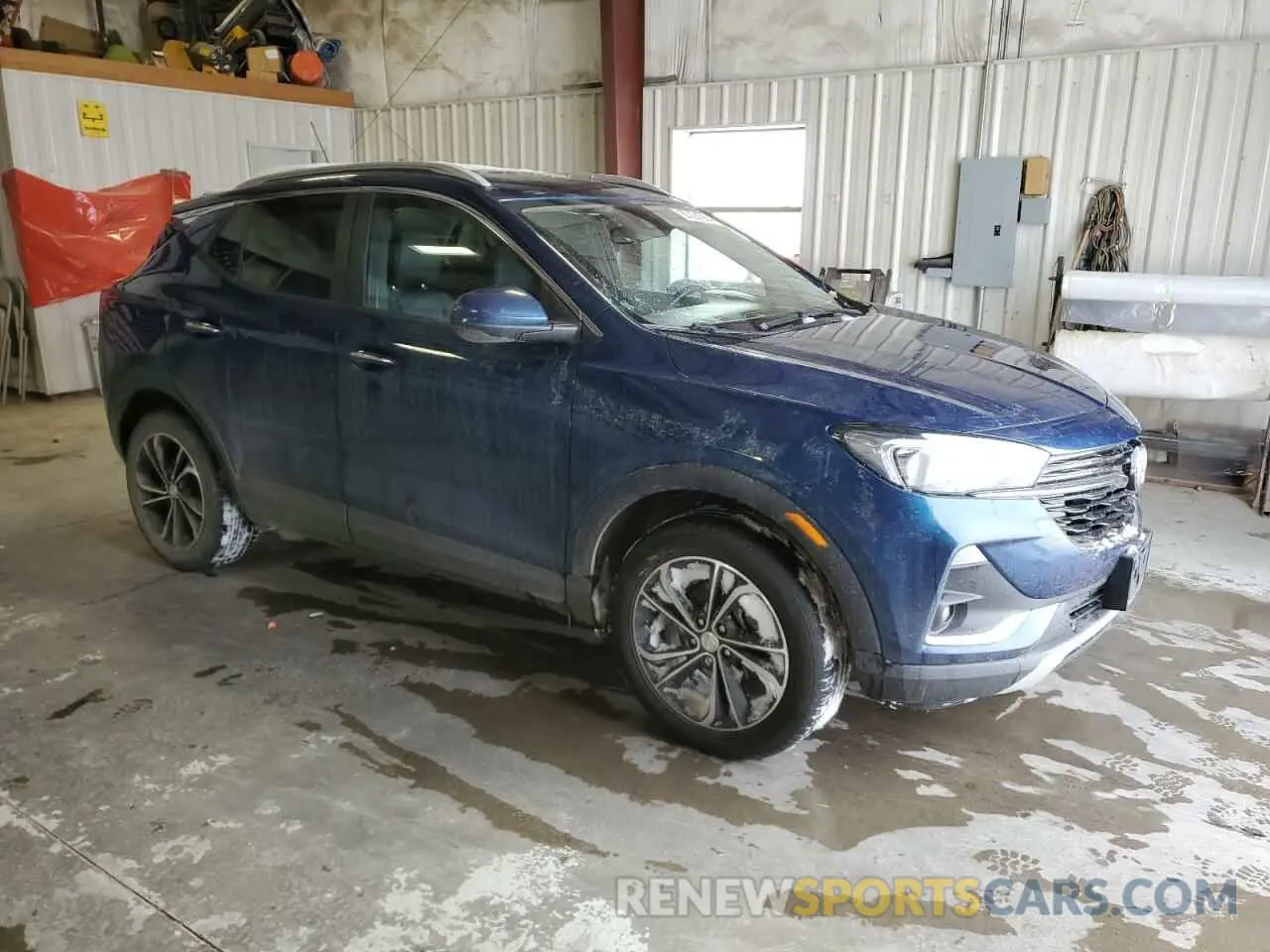 4 Photograph of a damaged car KL4MMESL6MB080211 BUICK ENCORE 2021