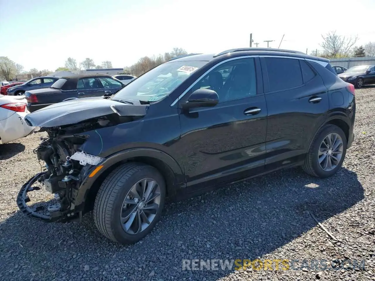 1 Photograph of a damaged car KL4MMESL6MB111778 BUICK ENCORE 2021