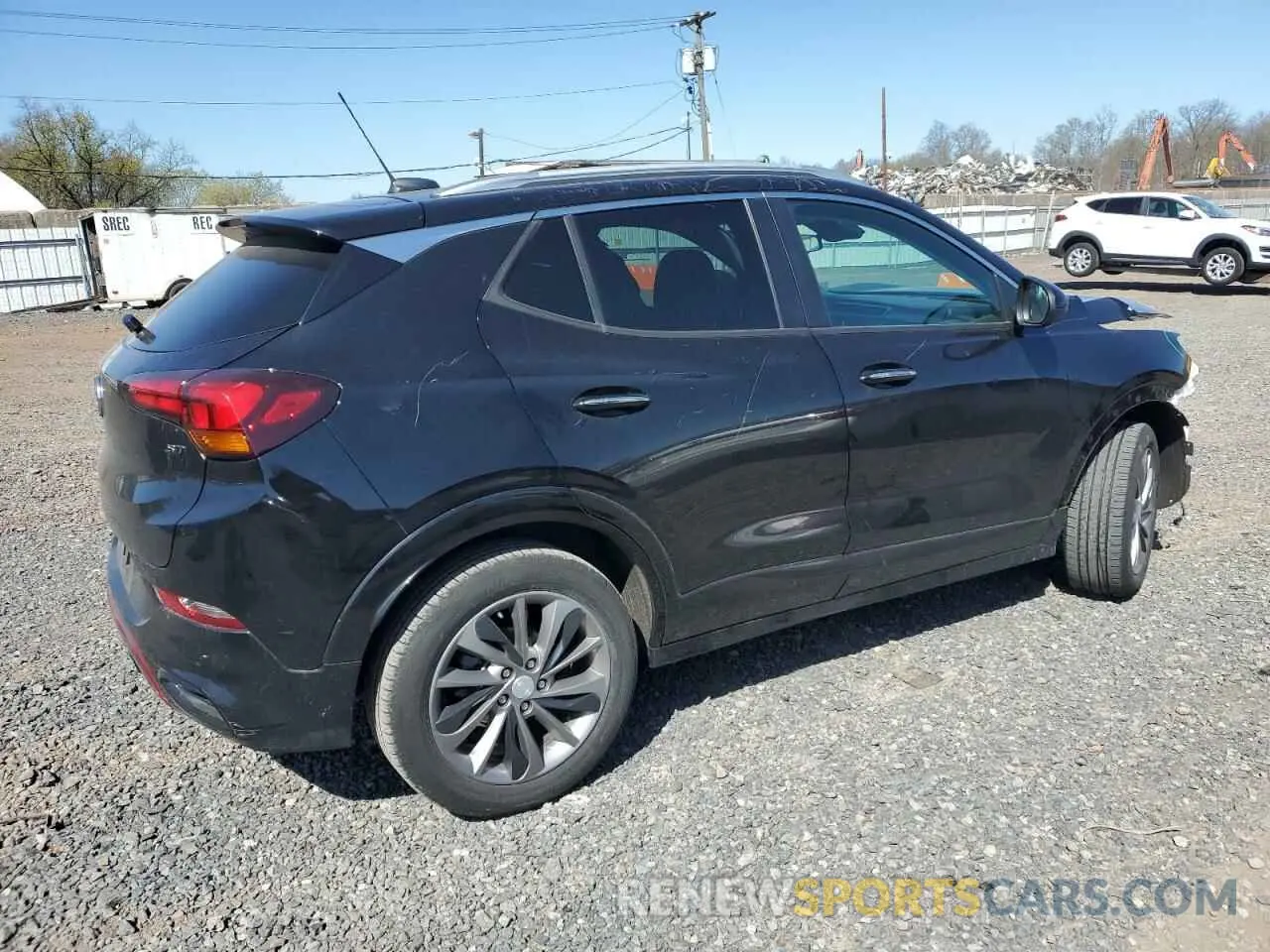 3 Photograph of a damaged car KL4MMESL6MB111778 BUICK ENCORE 2021