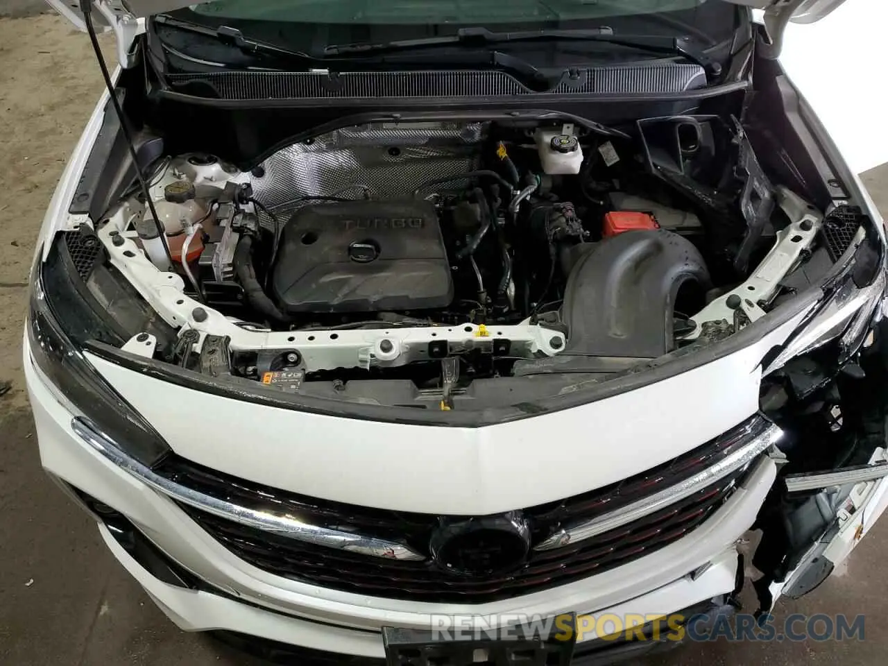 13 Фотография поврежденного автомобиля KL4MMESL6MB173195 BUICK ENCORE 2021
