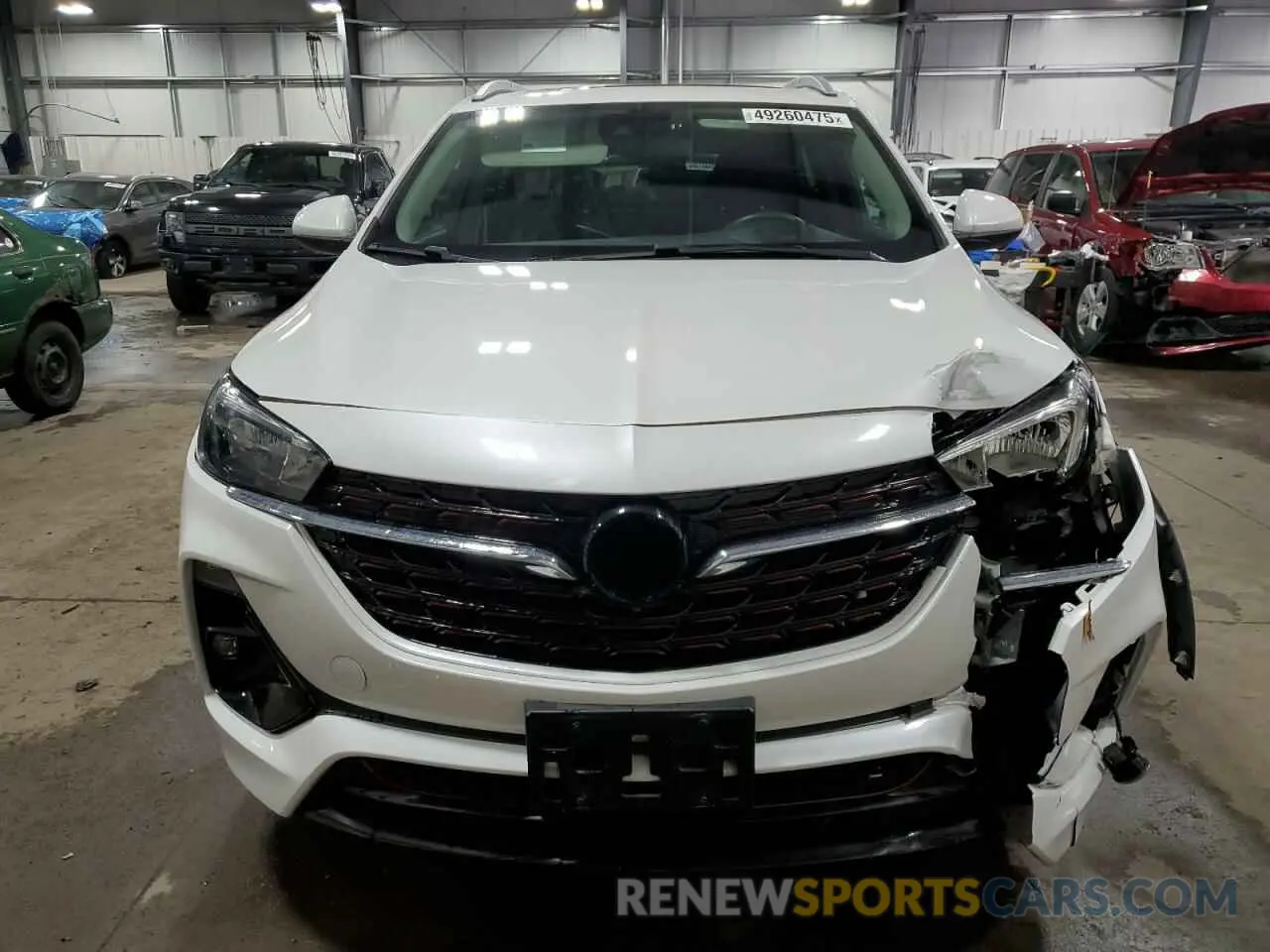 5 Фотография поврежденного автомобиля KL4MMESL6MB173195 BUICK ENCORE 2021