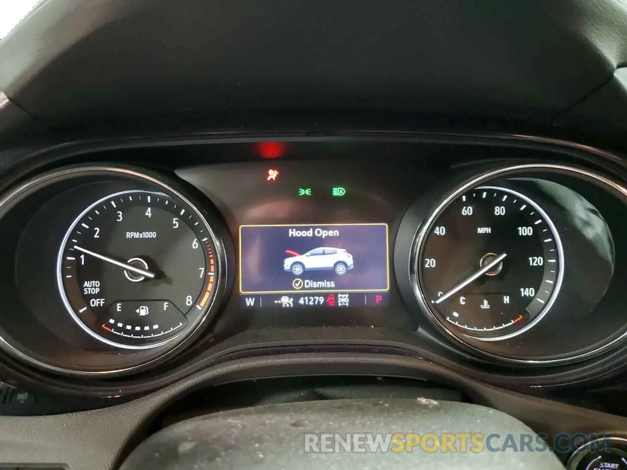 9 Фотография поврежденного автомобиля KL4MMESL6MB173195 BUICK ENCORE 2021