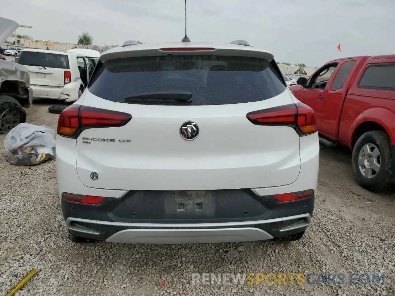 6 Photograph of a damaged car KL4MMESL8MB048361 BUICK ENCORE 2021