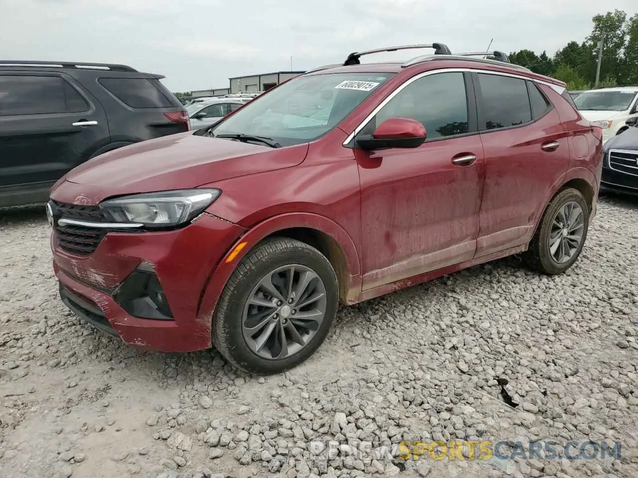 1 Photograph of a damaged car KL4MMESL8MB123950 BUICK ENCORE 2021