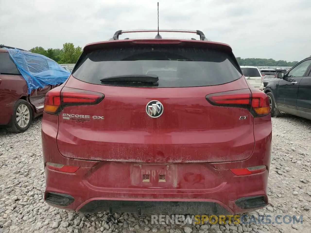6 Photograph of a damaged car KL4MMESL8MB123950 BUICK ENCORE 2021