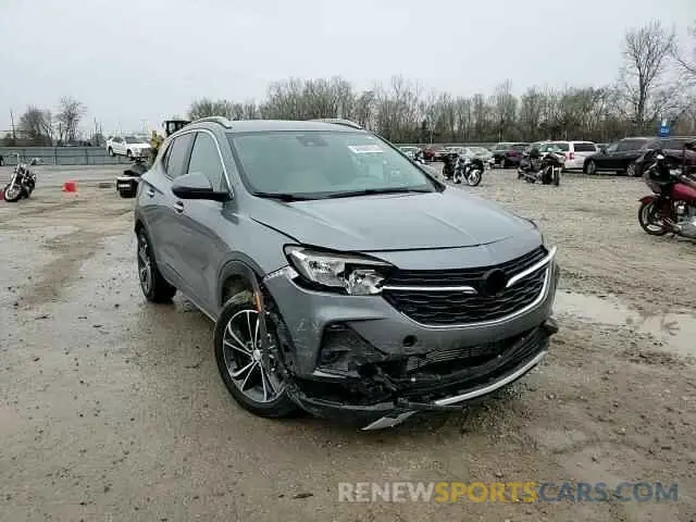 12 Фотография поврежденного автомобиля KL4MMESL9MB161512 BUICK ENCORE 2021