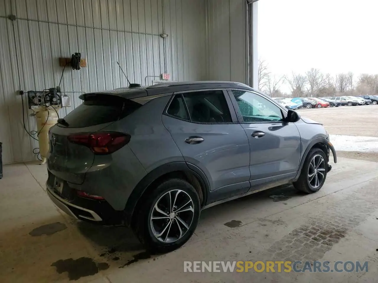 3 Фотография поврежденного автомобиля KL4MMESL9MB161512 BUICK ENCORE 2021