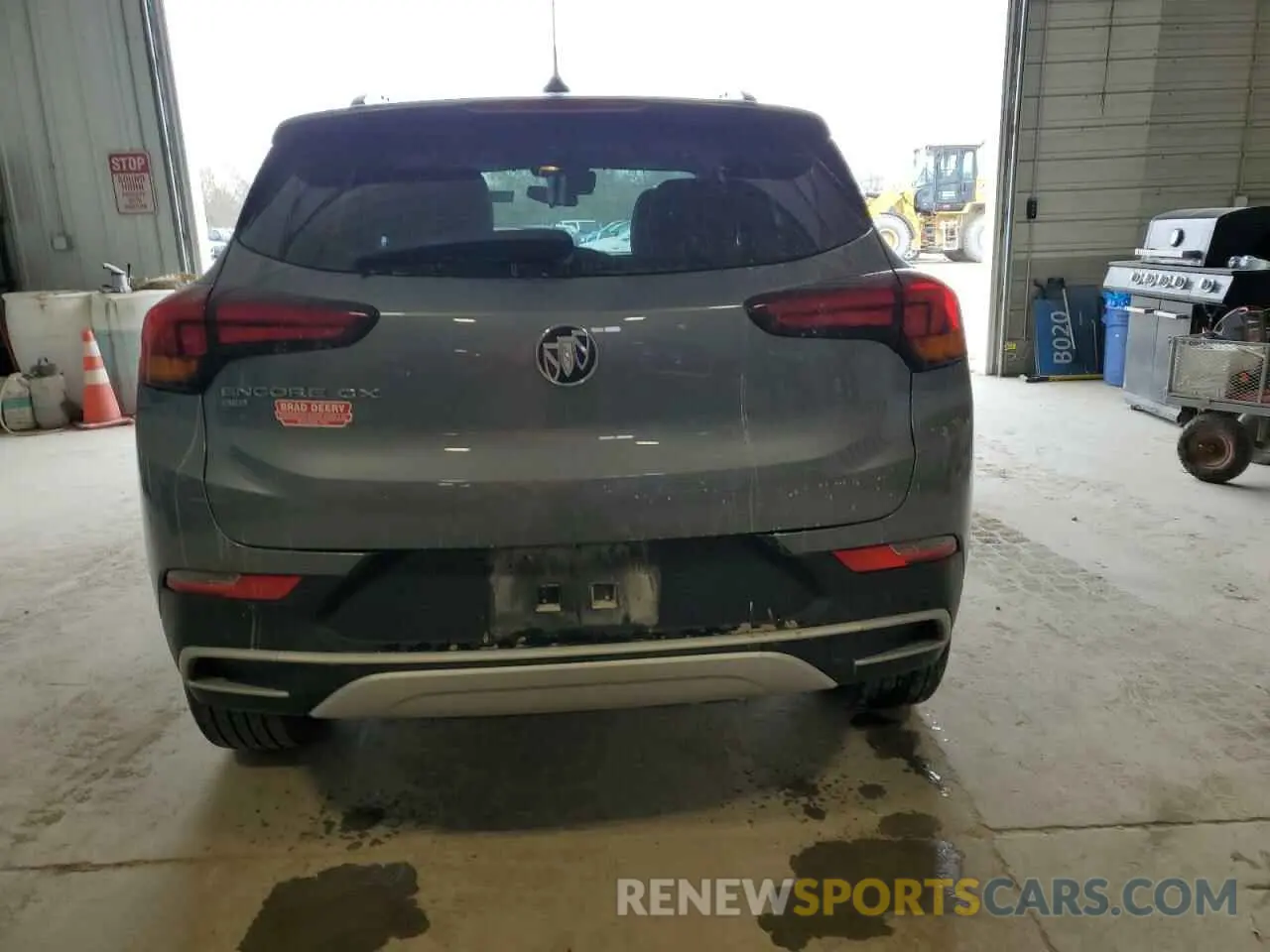 6 Фотография поврежденного автомобиля KL4MMESL9MB161512 BUICK ENCORE 2021