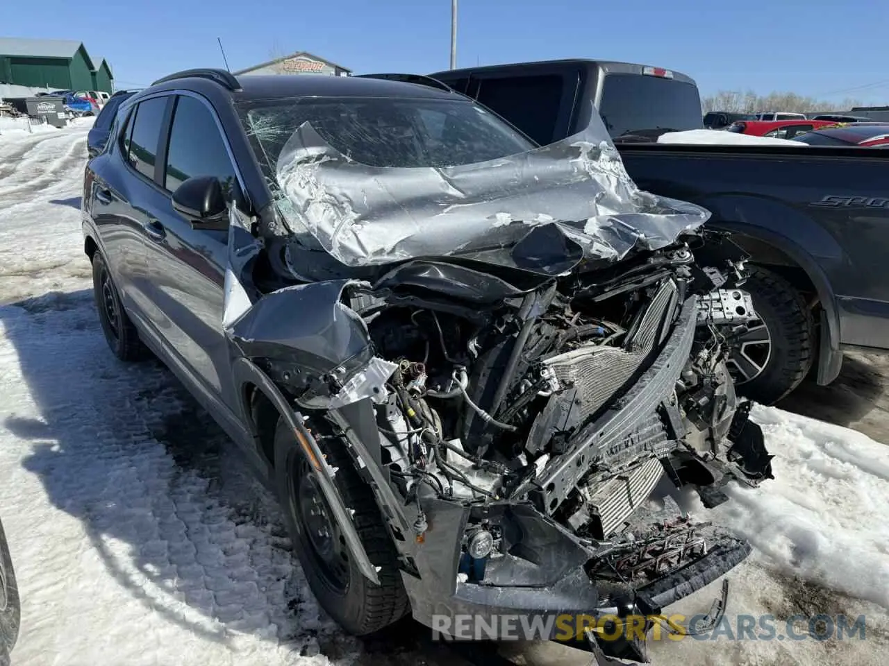 4 Фотография поврежденного автомобиля KL4MMESL9MB164927 BUICK ENCORE 2021