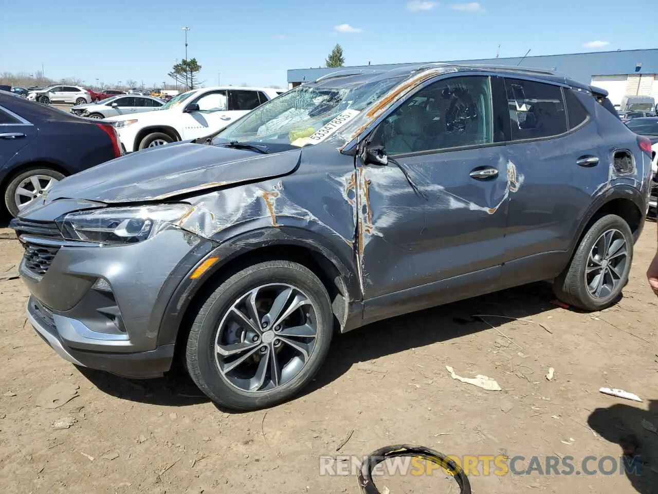 1 Photograph of a damaged car KL4MMFSL0MB170315 BUICK ENCORE 2021