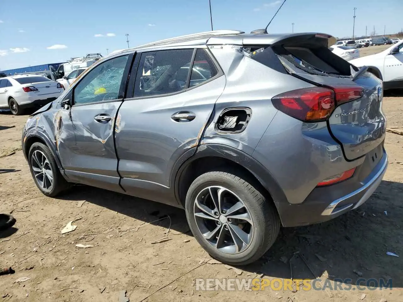 2 Photograph of a damaged car KL4MMFSL0MB170315 BUICK ENCORE 2021