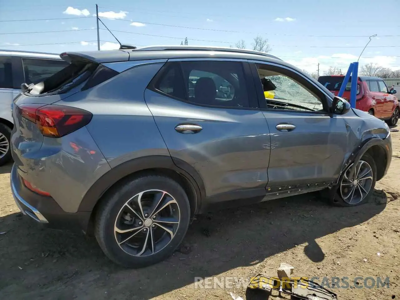 3 Photograph of a damaged car KL4MMFSL0MB170315 BUICK ENCORE 2021