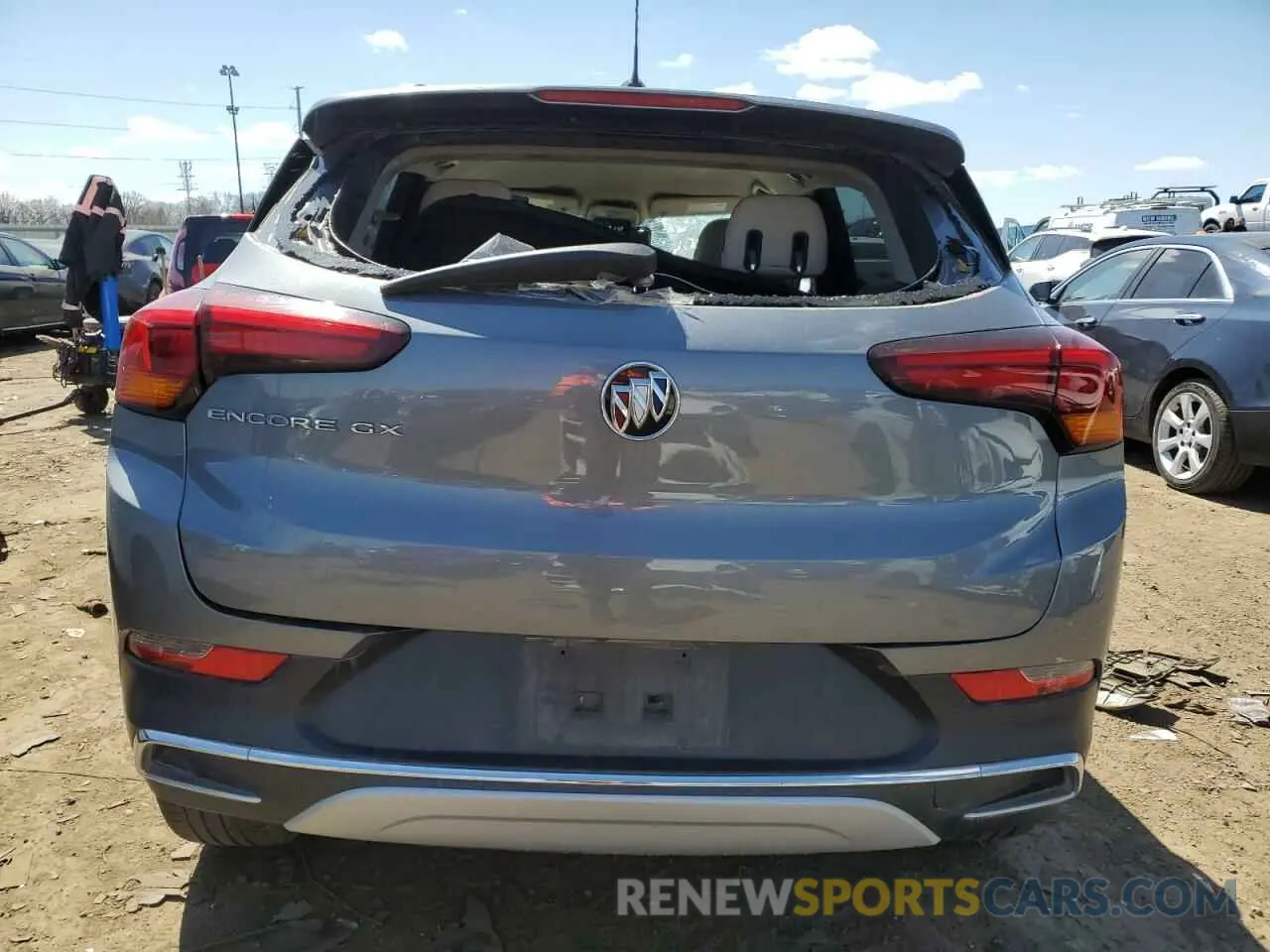 6 Photograph of a damaged car KL4MMFSL0MB170315 BUICK ENCORE 2021
