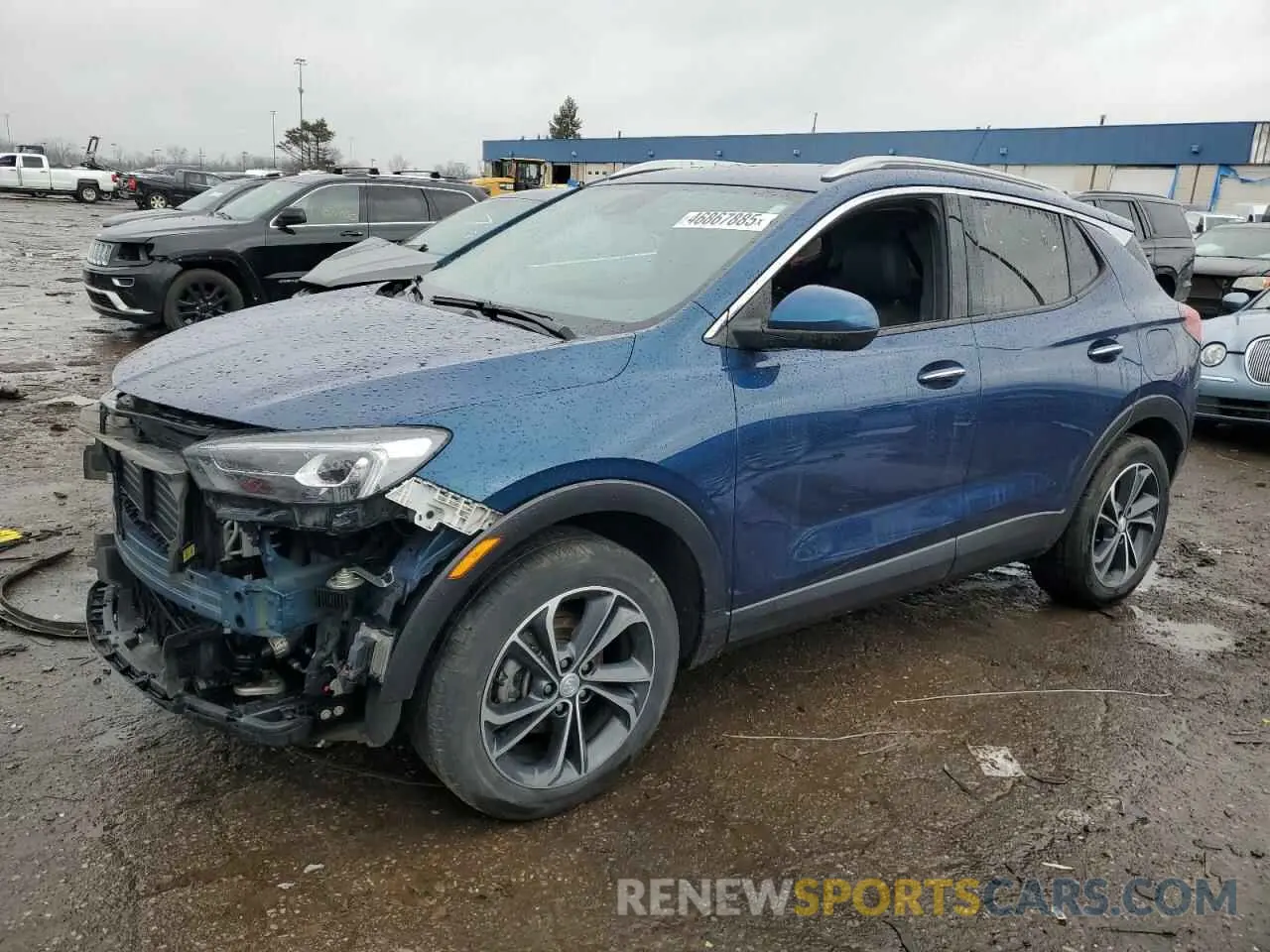 1 Фотография поврежденного автомобиля KL4MMFSL3MB126714 BUICK ENCORE 2021