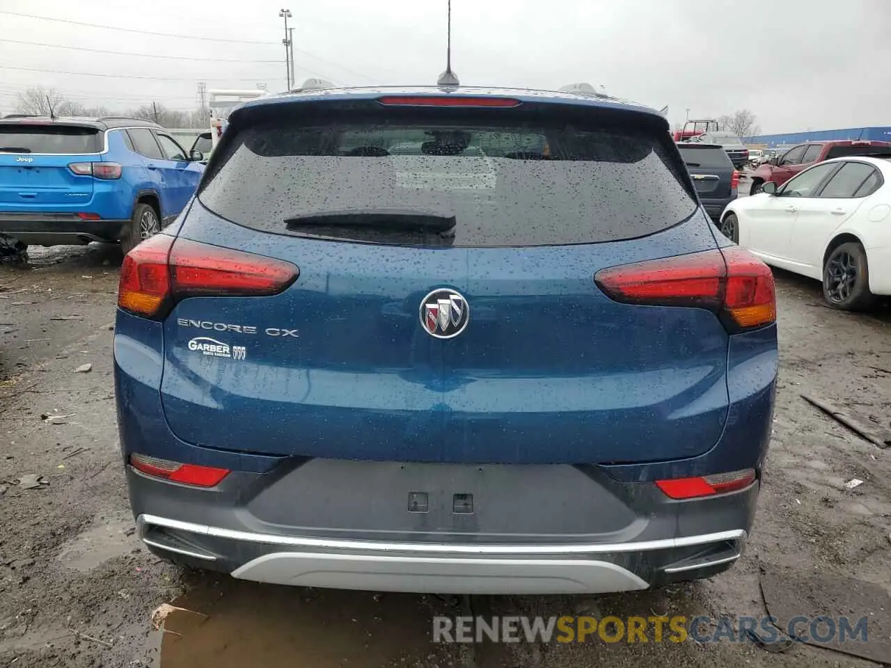6 Фотография поврежденного автомобиля KL4MMFSL3MB126714 BUICK ENCORE 2021