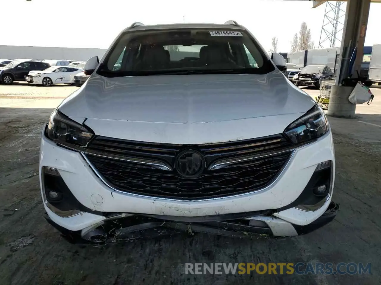 5 Photograph of a damaged car KL4MMFSL5MB157771 BUICK ENCORE 2021