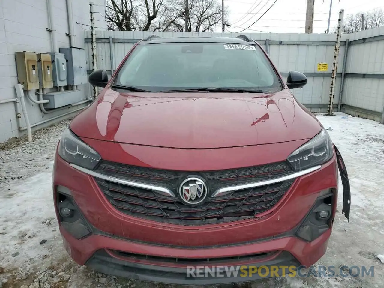 5 Photograph of a damaged car KL4MMGSL0MB037639 BUICK ENCORE 2021