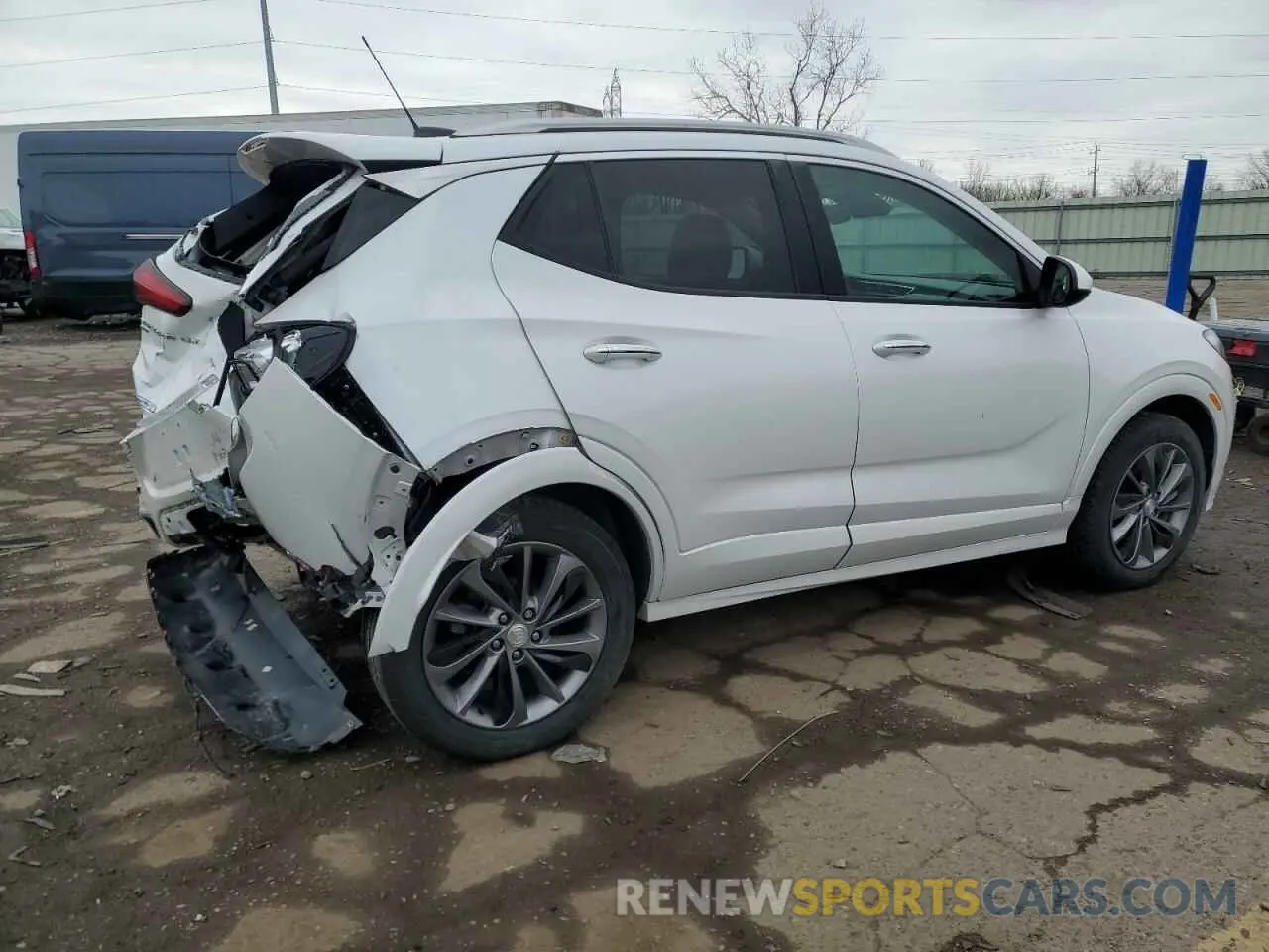3 Photograph of a damaged car KL4MMGSL0MB112582 BUICK ENCORE 2021