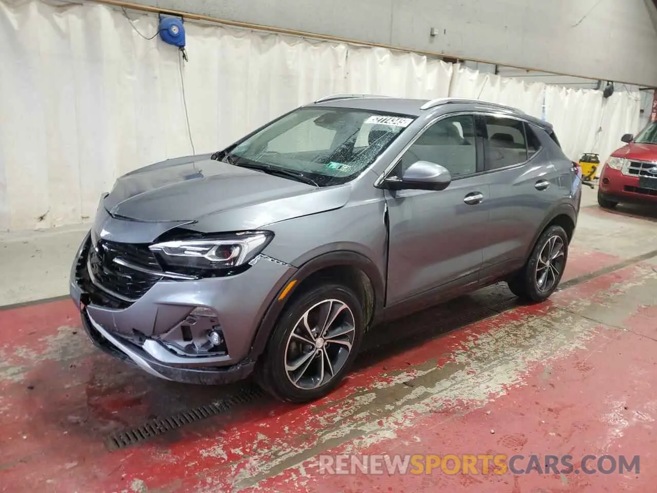 1 Photograph of a damaged car KL4MMGSL3MB170153 BUICK ENCORE 2021