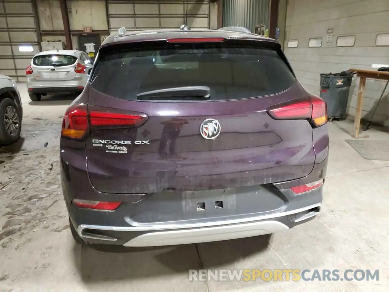 6 Фотография поврежденного автомобиля KL4MMGSL5MB150213 BUICK ENCORE 2021