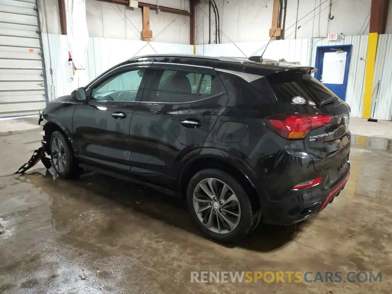 2 Photograph of a damaged car KL4MMGSL8MB138024 BUICK ENCORE 2021