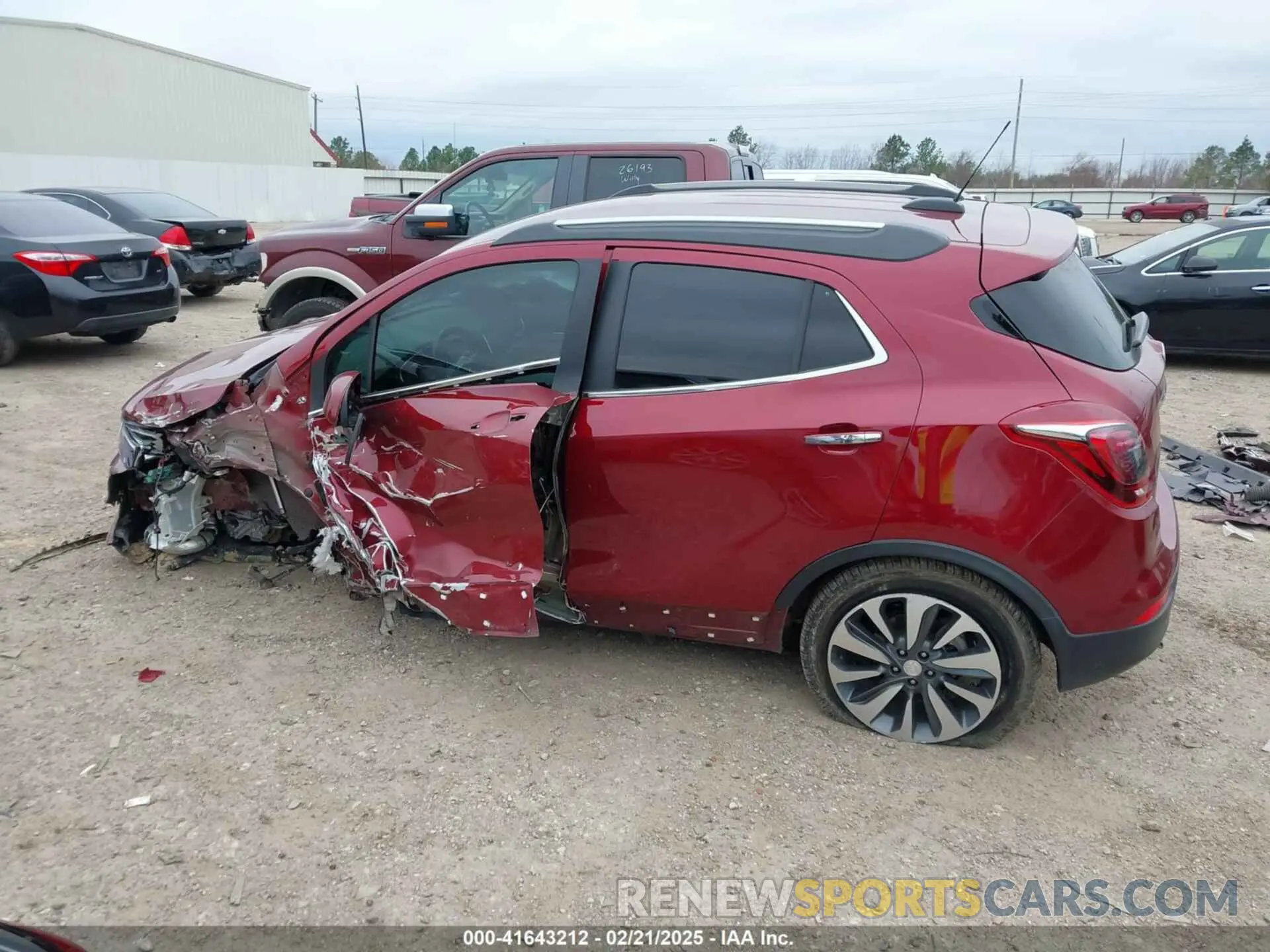 14 Photograph of a damaged car KL4CJASM3NB567177 BUICK ENCORE 2022