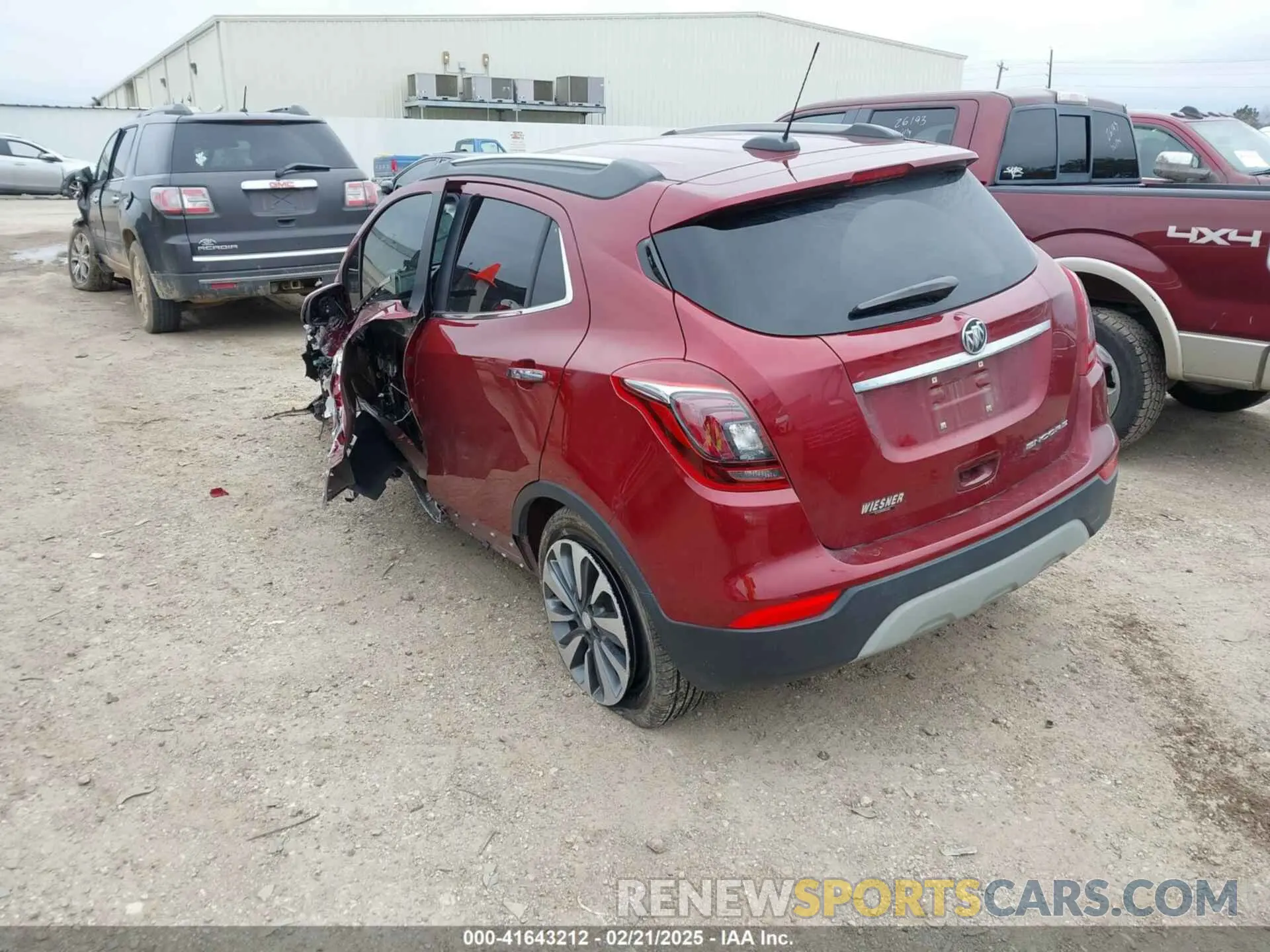 3 Photograph of a damaged car KL4CJASM3NB567177 BUICK ENCORE 2022