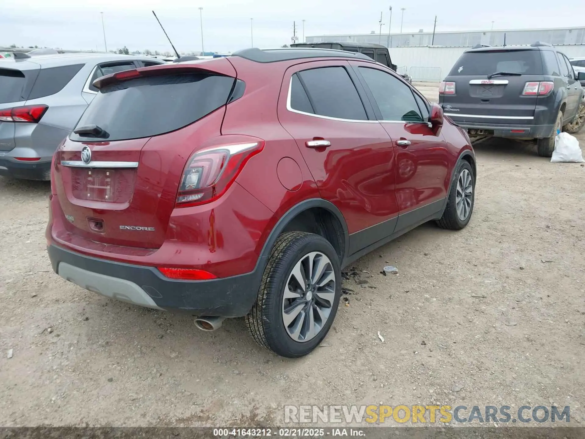 4 Photograph of a damaged car KL4CJASM3NB567177 BUICK ENCORE 2022