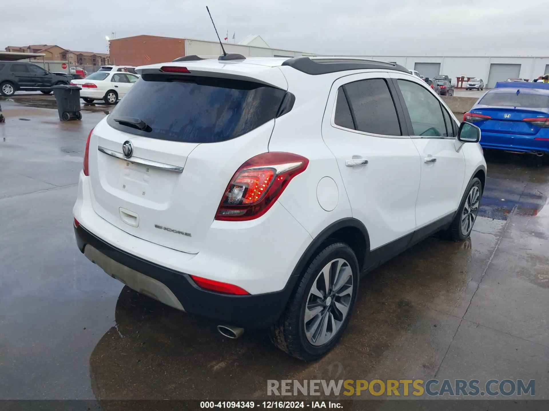 4 Photograph of a damaged car KL4CJASM6NB541740 BUICK ENCORE 2022
