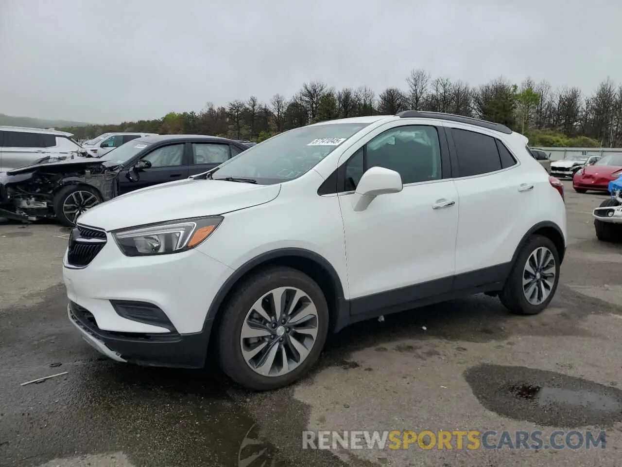 1 Photograph of a damaged car KL4CJASM6NB569635 BUICK ENCORE 2022