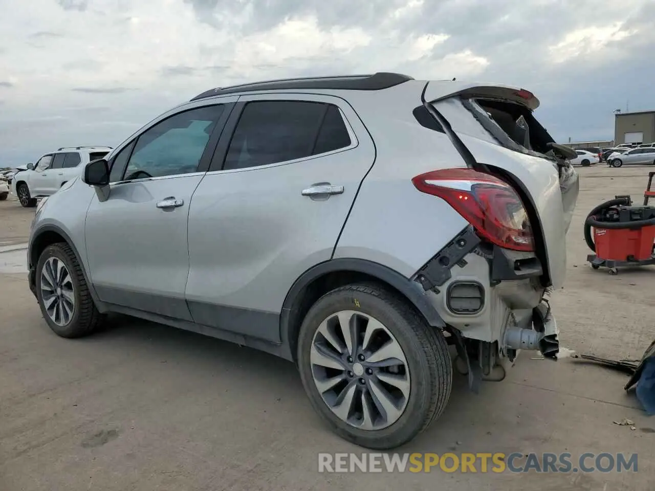 2 Photograph of a damaged car KL4CJASM7NB555534 BUICK ENCORE 2022