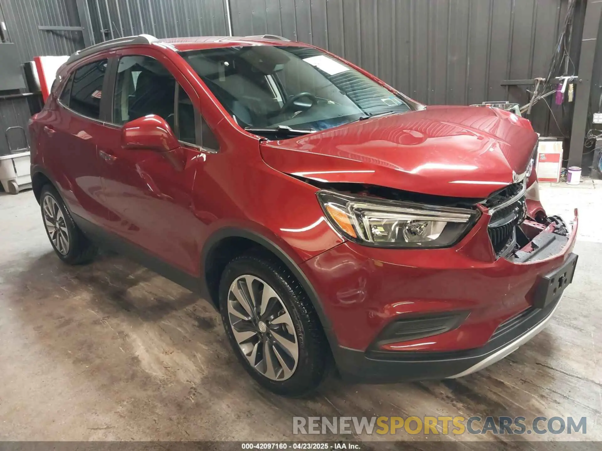 1 Фотография поврежденного автомобиля KL4CJESM0NB569556 BUICK ENCORE 2022