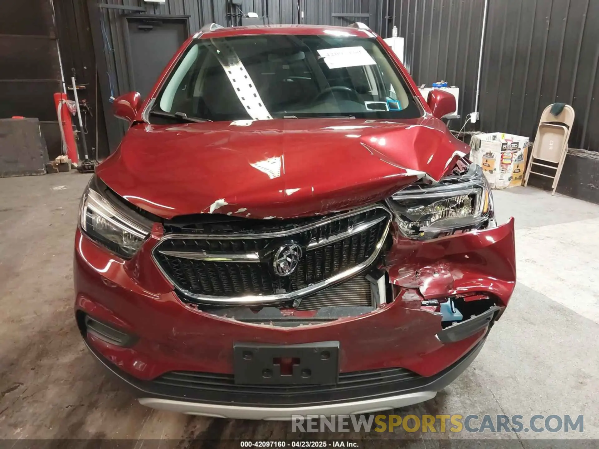 11 Фотография поврежденного автомобиля KL4CJESM0NB569556 BUICK ENCORE 2022