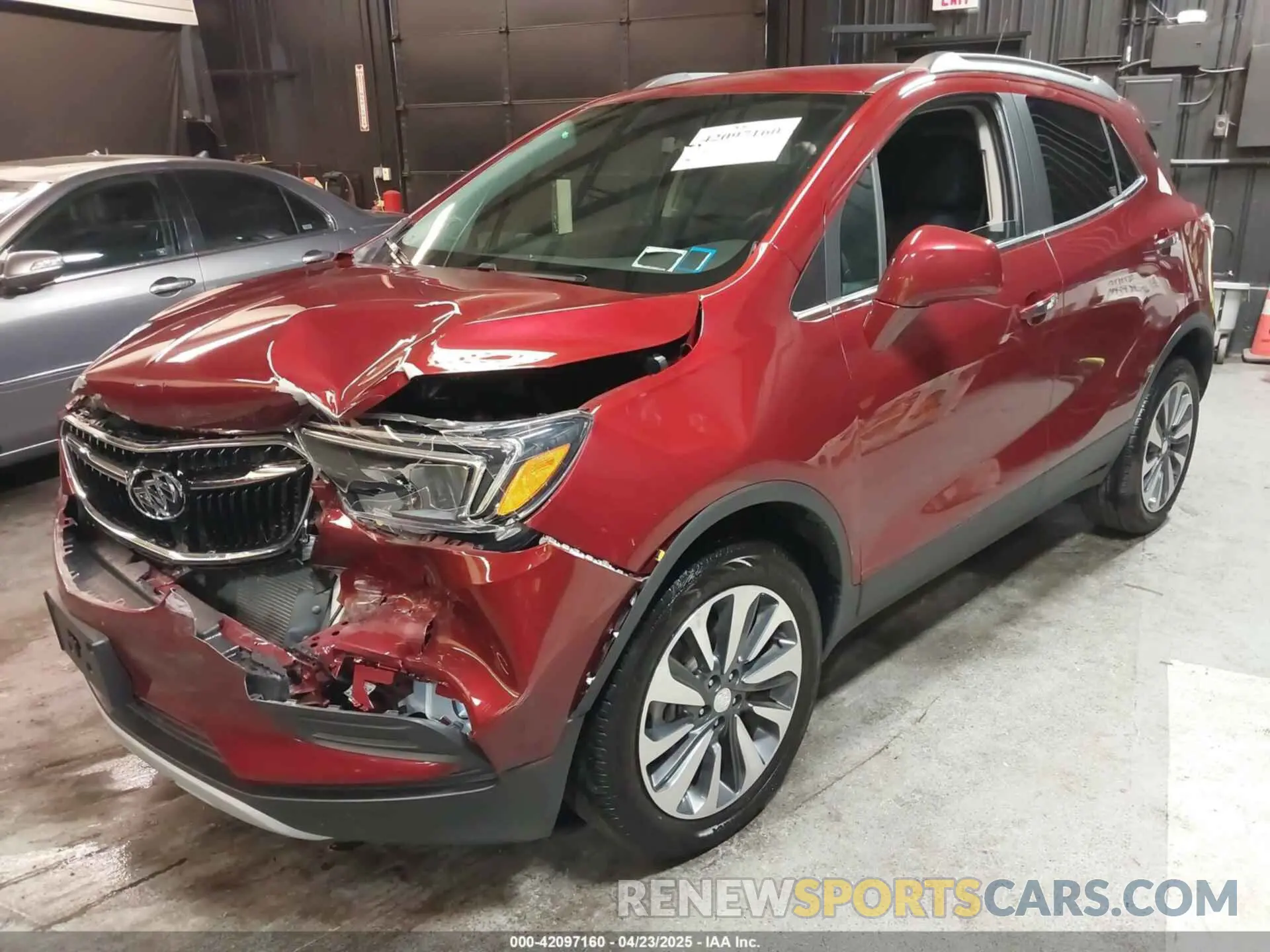 2 Фотография поврежденного автомобиля KL4CJESM0NB569556 BUICK ENCORE 2022
