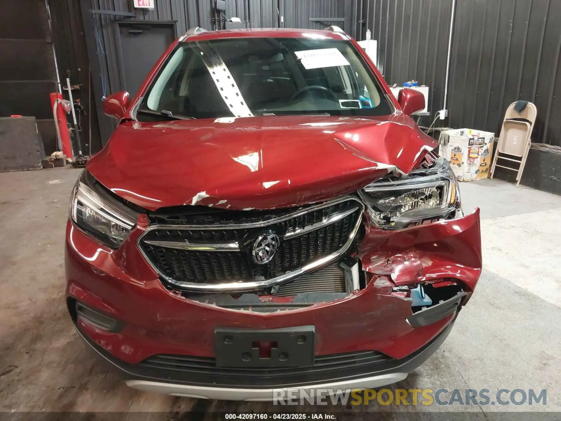 6 Фотография поврежденного автомобиля KL4CJESM0NB569556 BUICK ENCORE 2022