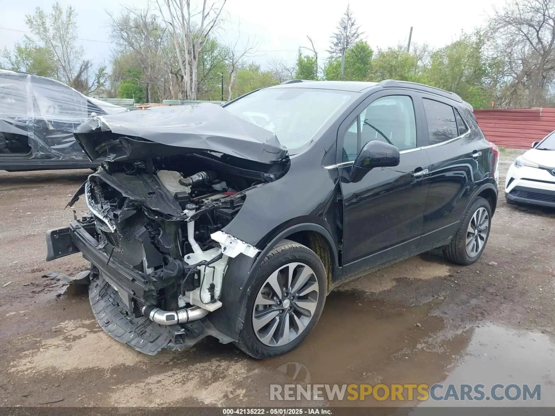 2 Photograph of a damaged car KL4CJESM1NB555813 BUICK ENCORE 2022