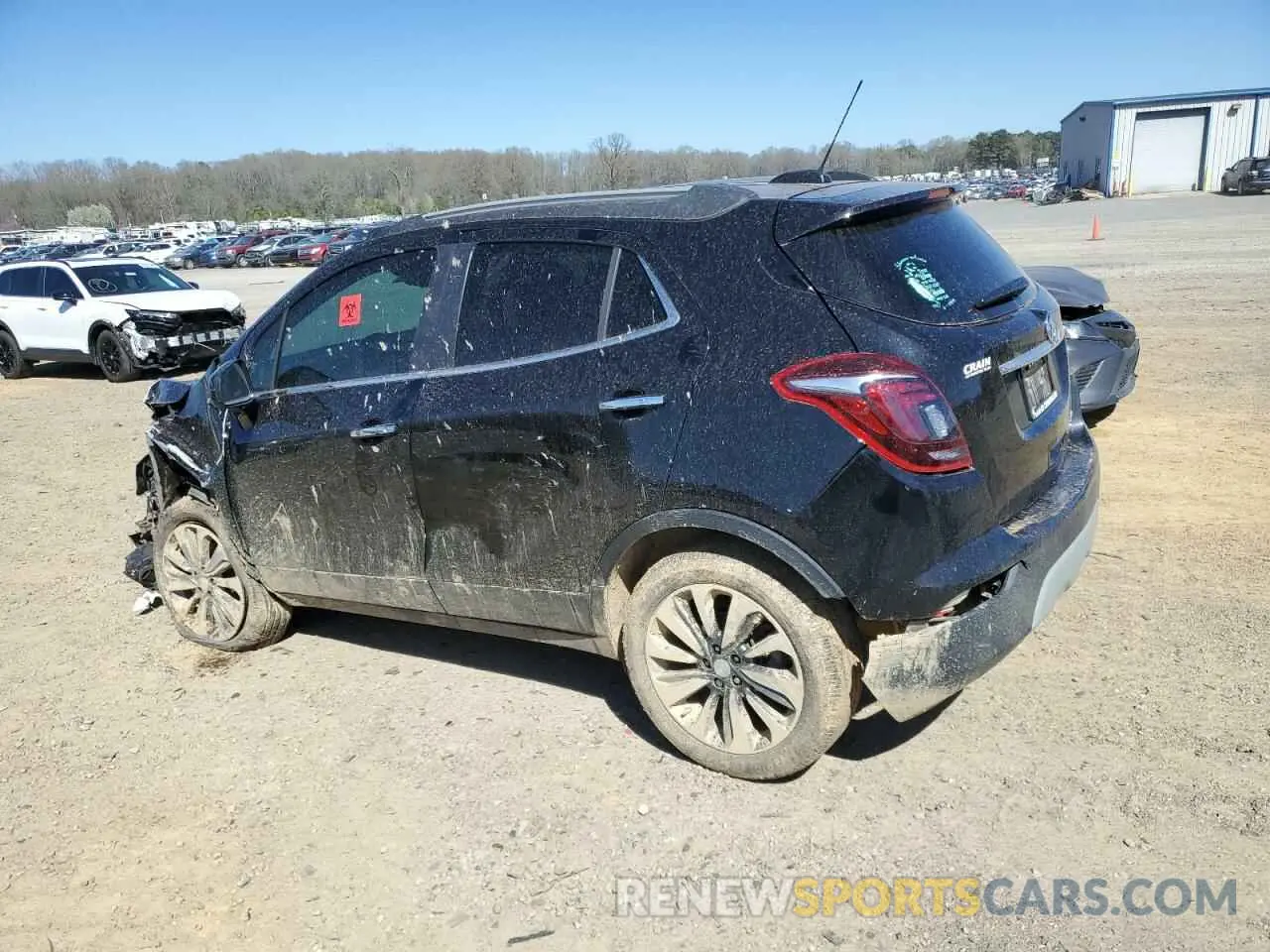 2 Фотография поврежденного автомобиля KL4CJESM1NB567198 BUICK ENCORE 2022