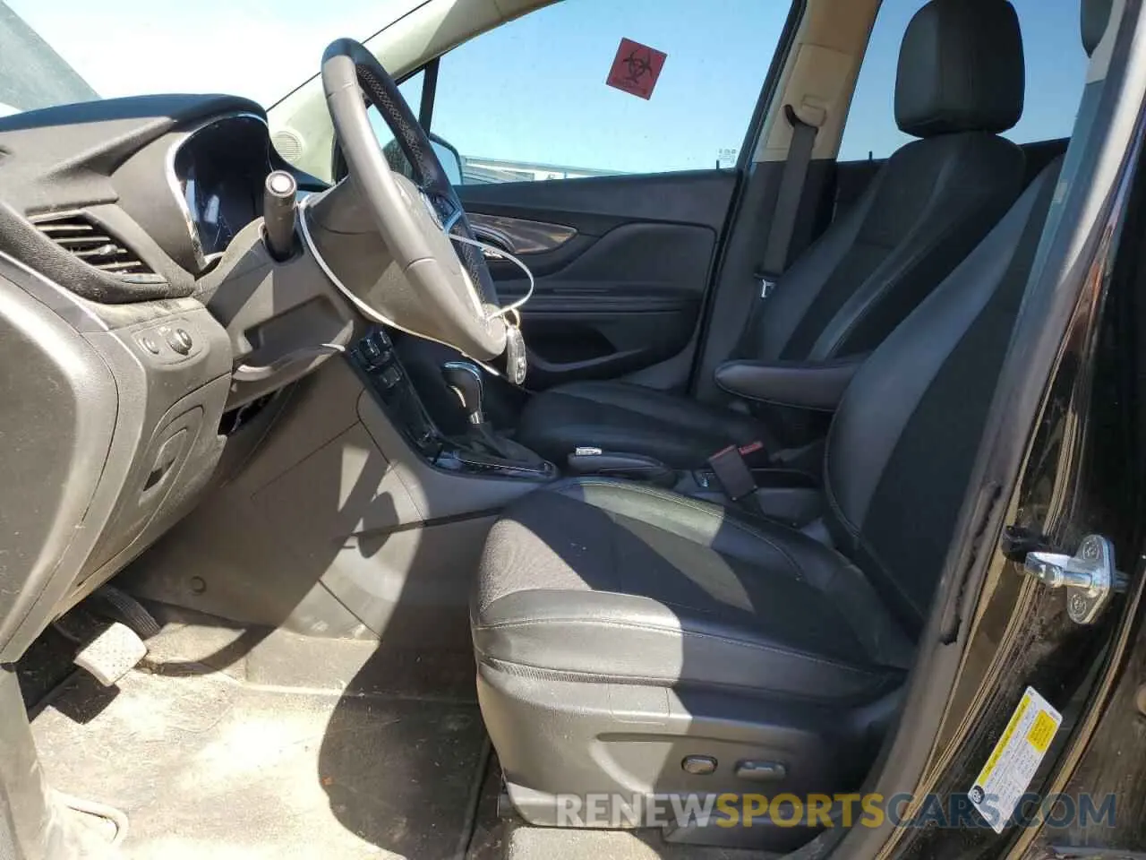 7 Фотография поврежденного автомобиля KL4CJESM1NB567198 BUICK ENCORE 2022