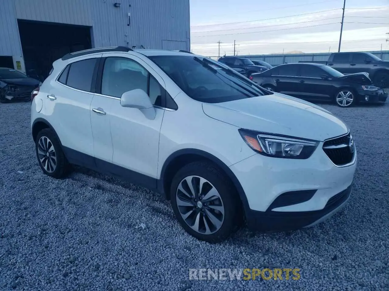 4 Photograph of a damaged car KL4CJESM2NB539538 BUICK ENCORE 2022