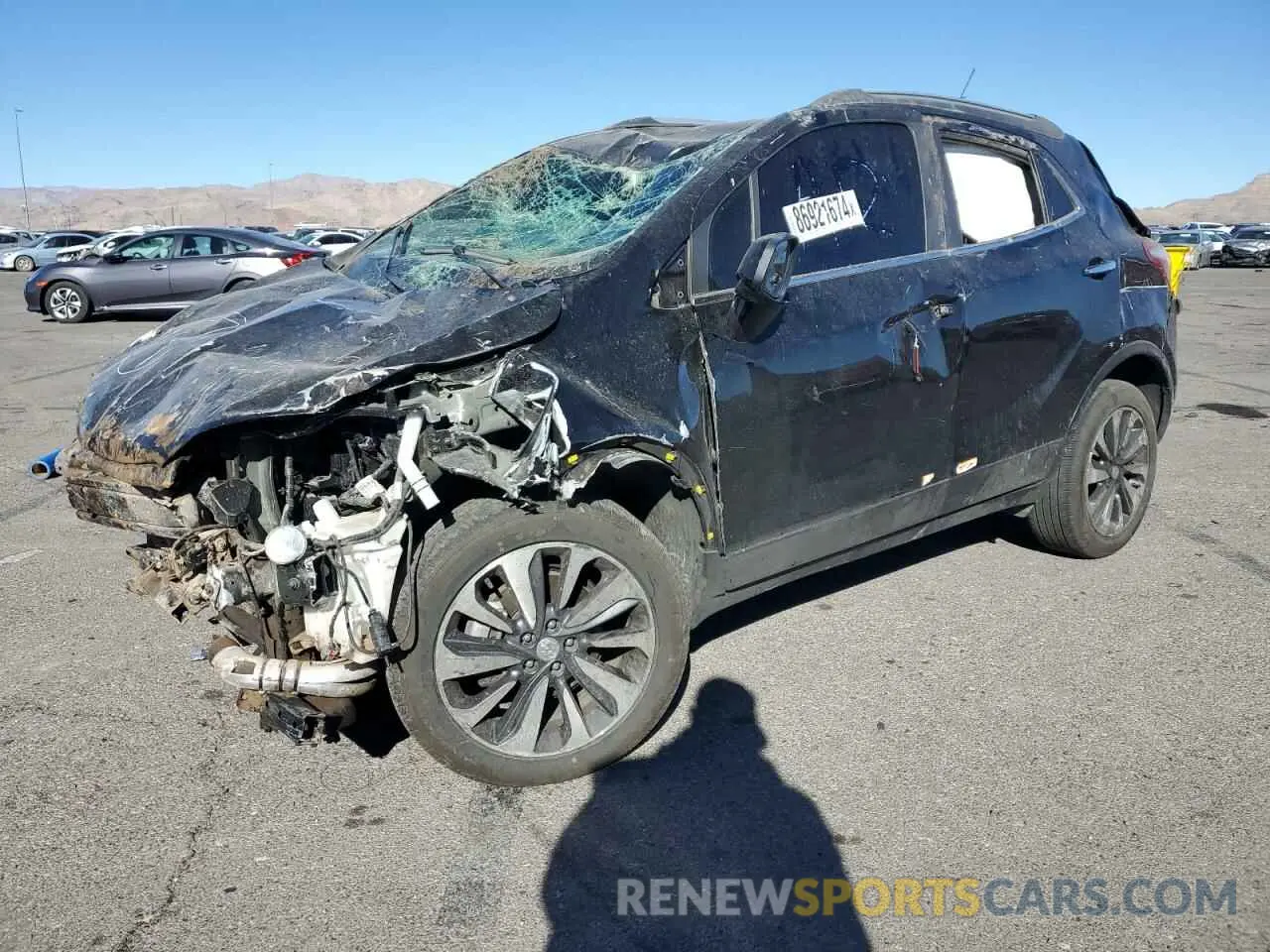 1 Фотография поврежденного автомобиля KL4CJESM2NB552483 BUICK ENCORE 2022